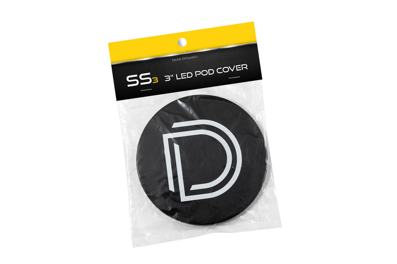 Diode Dynamics Worklight SS3 Cover Round Black-DD6267