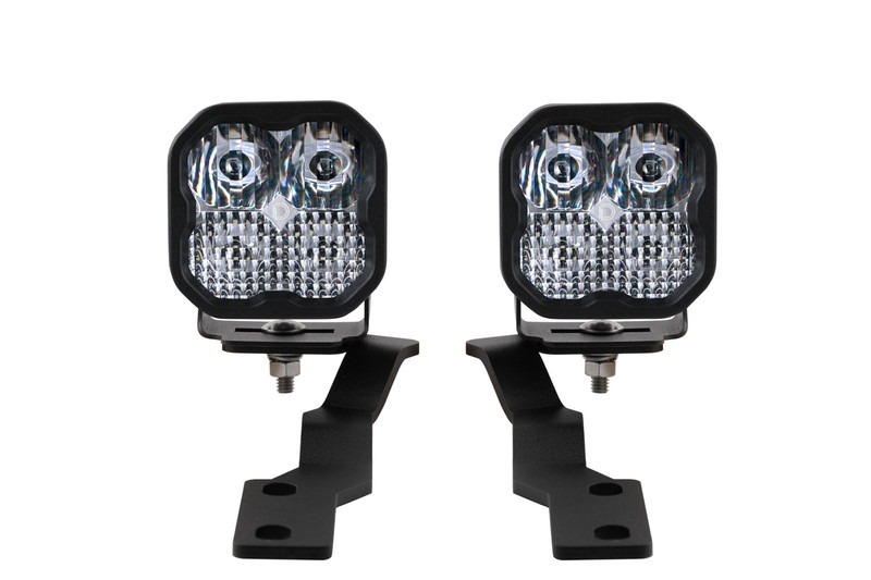 Diode Dynamics SS3 LED Ditch Light Kit, Pro White Combo for 16-21 Tacoma - DD6374