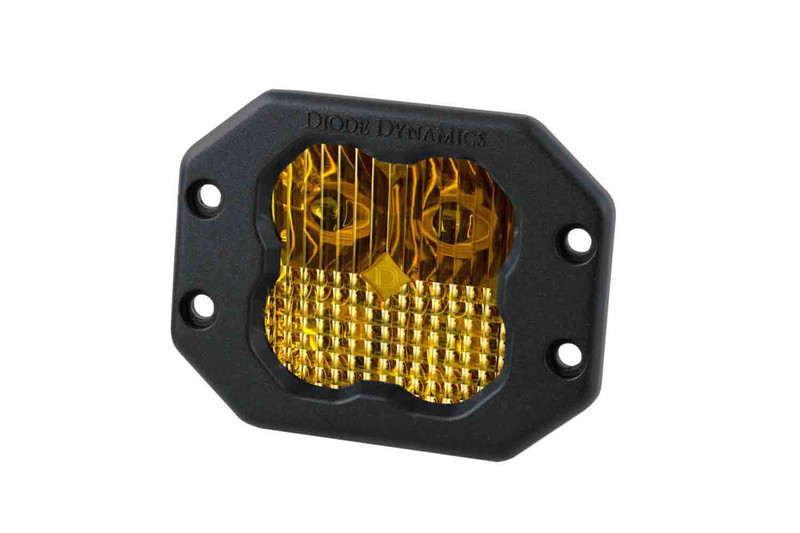 SS3 LED Pod Pro Yellow Combo Flush Single Diode Dynamics