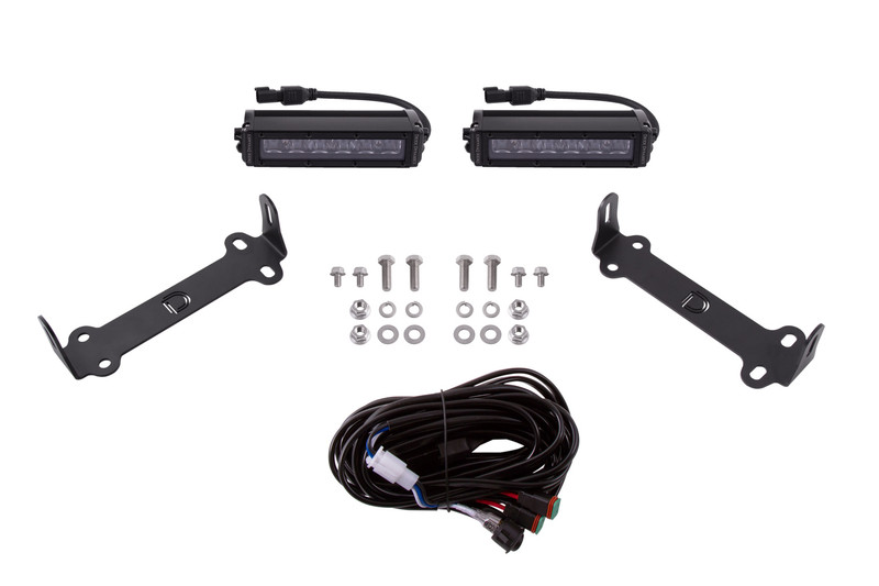 Stage Series SAE/DOT LED Lightbar Kit for 14-21 Toyota 4Runner White SAE/DOT Driving Diode Dynamics