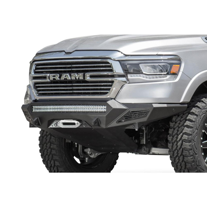 Addictive Desert Designs Stealth Fighter Front Bumper: 19-23 RAM 1500 - F551422770103