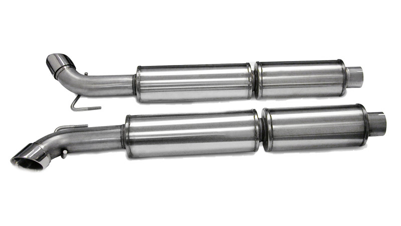 Corsa Performance 3.0in. Cat-Back Sport Dual Side Exit Exhaust 3.0in. Polished Tips (3.0in. Cat Inlet) 03-10 Dodge Viper 8.3L V10 - 14174