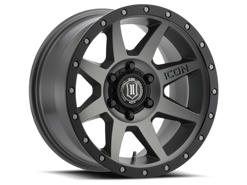 ICON Alloys Rebound Titanium - 17x8.5 | 6x5.5 | 0 ET | 4.75" BS - 1817858347TT