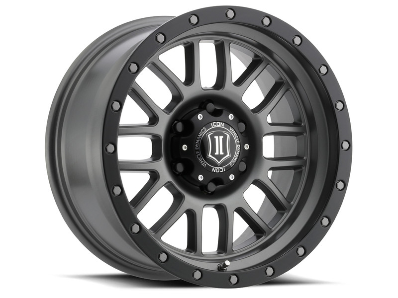 ICON Alloys Alpha Titanium - 17x8.5 | 6x135 | 6 ET | 5" BS - 1217856350TT