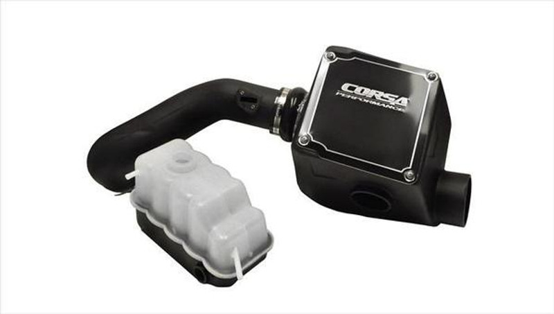 Corsa Performance Closed Box Air Intake with PowerCore Dry Filter 11-14 Ford F-150 5.0 Liter - 44393