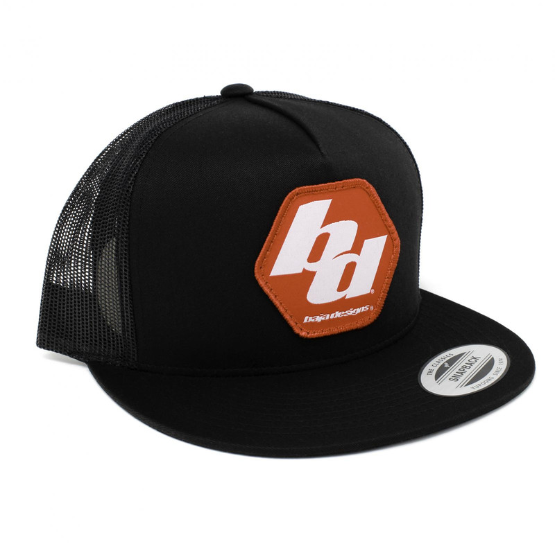Baja Designs Flexfit Trucker Hat Black - 980025