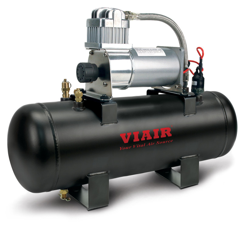 Viair 2.0 Gal. Tank Air Source Kit High Flow-150 (12V, 150 PSI Compressor) - 20005