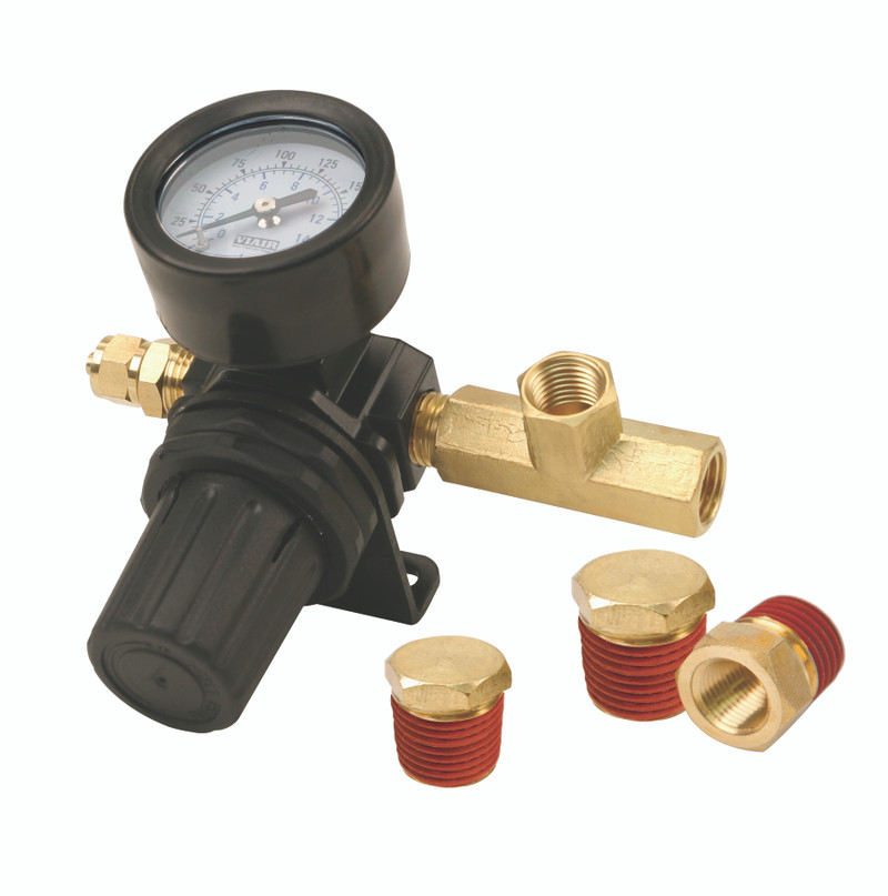Viair Inline Pressure Regulator with Mounting Bracket - 90150