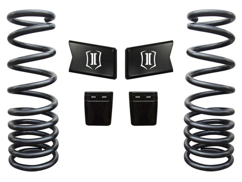 ICON 2.5" Lift, Front, Dual Rate Coil Spring Kit for 03-12 RAM 2500/3500 HD 4WD - 212500
