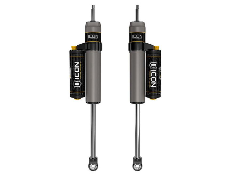 ICON 0-3" Lift, Rear, V.S. 2.5 Aluminum Series Shock Absorbers, Piggyback Reservoir w/ CDCV, Pair for 19-23 RAM 1500 - 217716CP