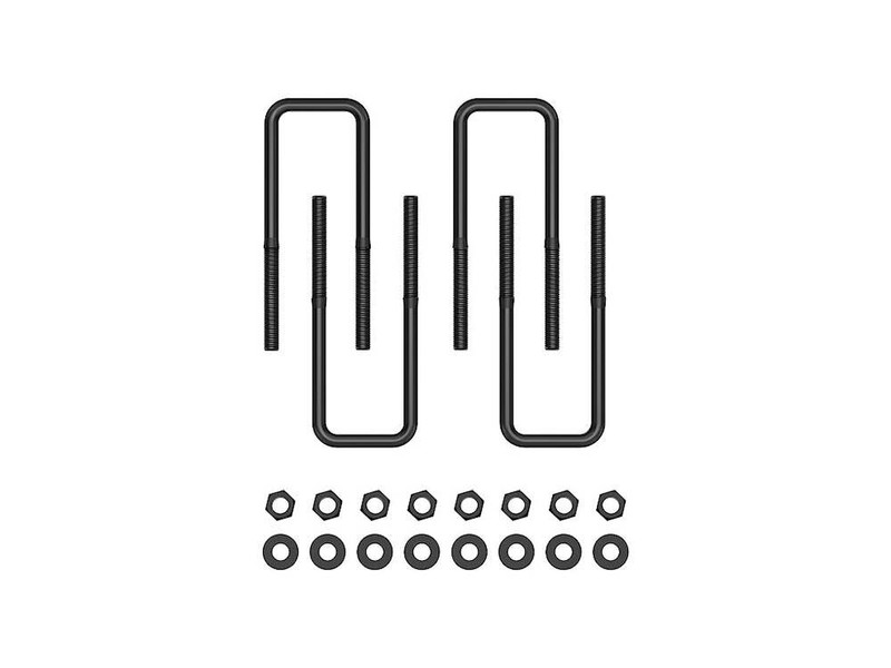 ICON 9.5" Lift U-Bolt Kit for 96-23 Tacoma, 00-21 Tundra, 19-26 GM 1500 Pickup - 52100