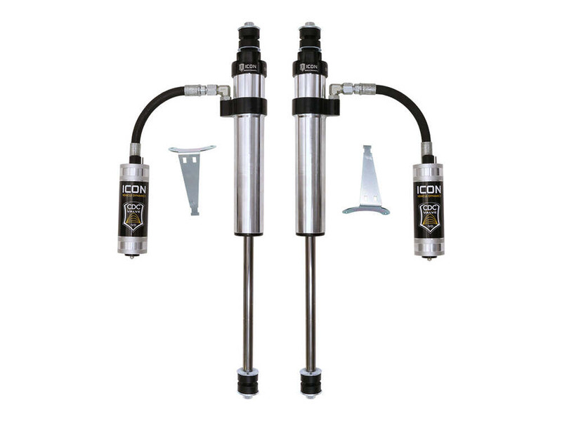 ICON 0-3" Lift, Front, 2.5 VS RR/CDCV Shocks, Pair for 91-07 Land Cruiser - 57801CP