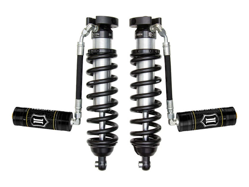 ICON 0-3" Lift, Front, V.S. 2.5 Series Coilover Kit, Extended Travel, Remote Reservoir for 96-04 Tacoma - 58715