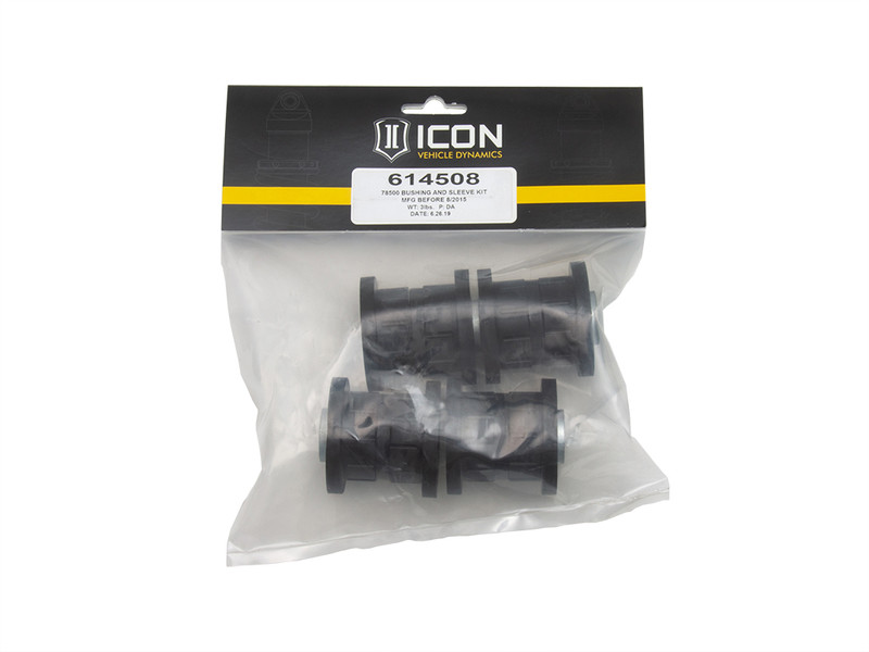 ICON 78500 Bushing And Sleeve Kit Mfg Before 8/2015 - 614508