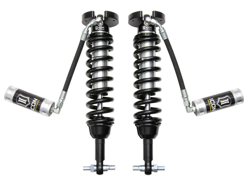 ICON 1.5-3.5" Lift, Front, V.S. 2.5 Series Coilover Kit, Extended Travel, Remote Reservoir, Pair for 19-26 Silverado/Sierra 1500 - 71656