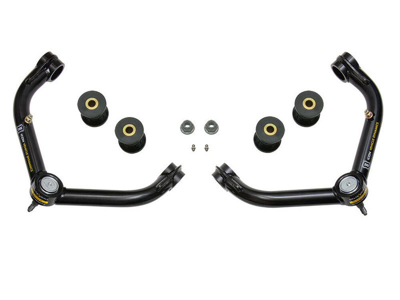 ICON Tubular Upper Control Arm Kit w/ Delta Joint for 01-10 GM 2500/3500 HD - 78550DJ