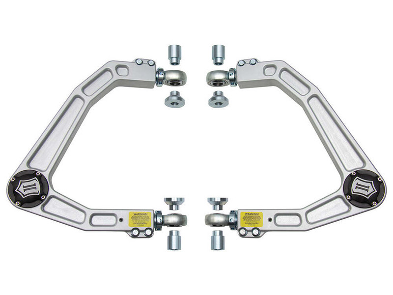 ICON Front, Billet Upper Control Arm w/ Delta Joint, Kit for 19-26 GM 1500, 21-26 GM SUV - 78720DJ