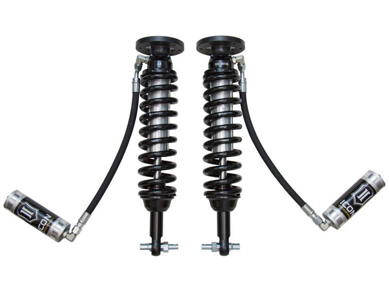 ICON 1.75-2.63" Lift, Front, V.S. 2.5 Series Coilover Kit, Remote Reservoir for 2014 F-150 2WD - 91815