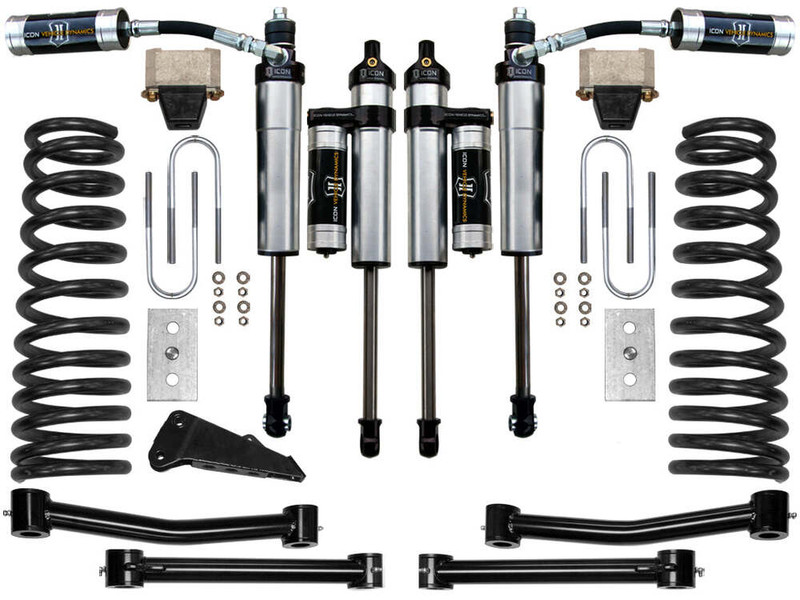 ICON 4.5" Lift, Stage 3 Suspension System for 03-08 RAM 2500/3500 4WD - K214502T