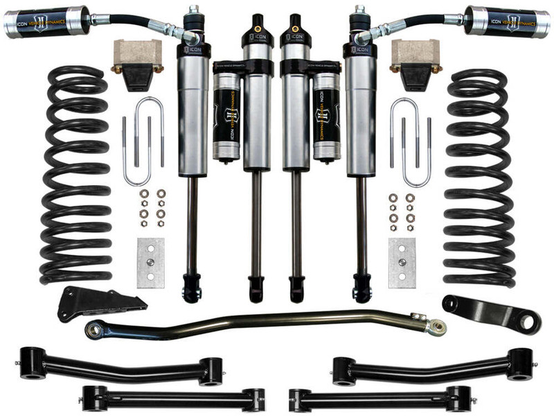 ICON 4.5" Lift, Stage 4 Suspension System for 09-12 RAM 2500/3500 - K214553T