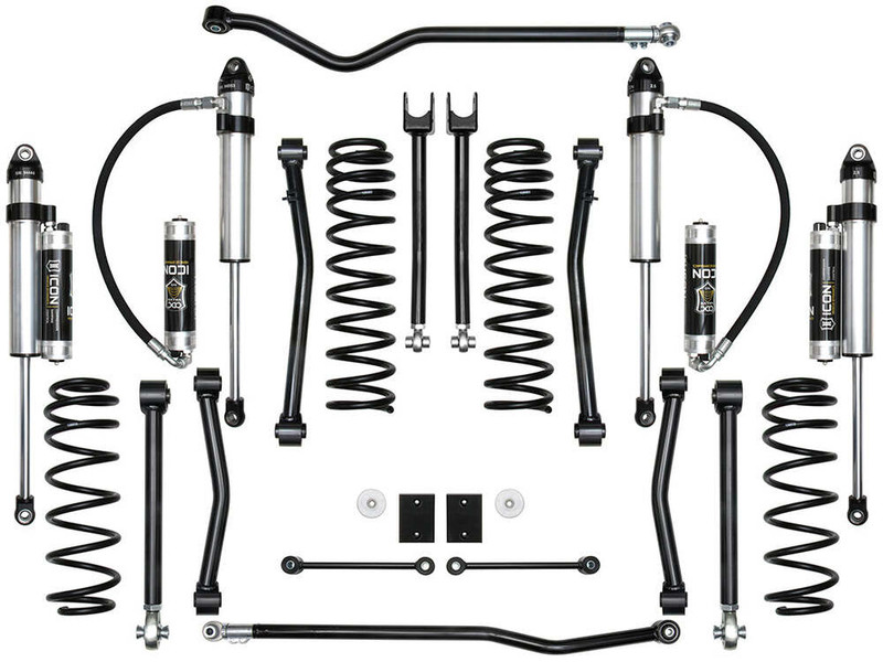 ICON 2.5" Lift, Stage 8 Suspension System for 18+ Jeep JL - K22018