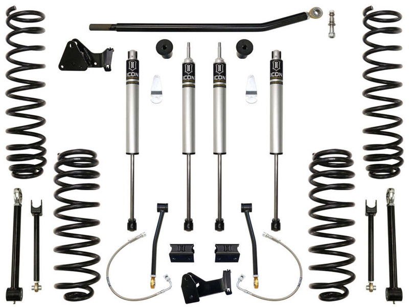 ICON 4.5" Lift, Stage 1 Suspension System for 07-18 Jeep JK - K24001
