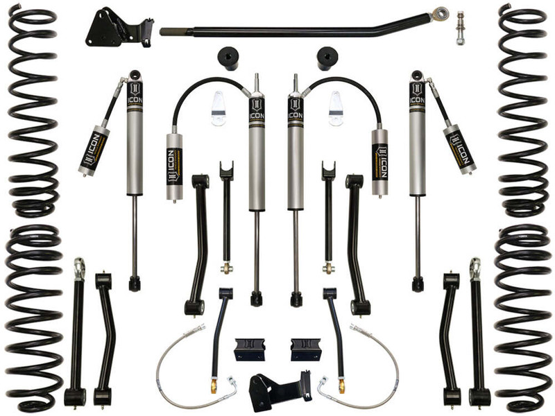 ICON 4.5" Lift, Stage 2 Suspension System for 07-18 Jeep JK - K24002