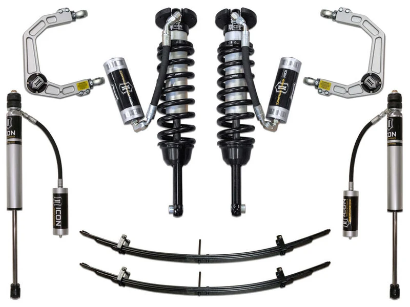 ICON Stage 4 Suspension System, Billet for 05-15 Tacoma 0-3.5" Lift, 16-23 Tacoma 0-2.75" Lift - K53004
