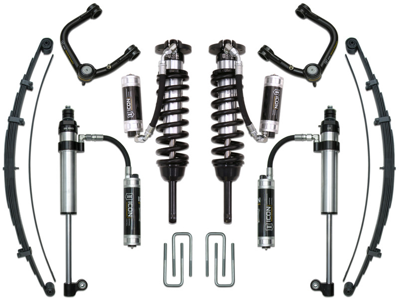 ICON Toyota Tacoma 0-3.5"/75" Stage 9 Suspension System w/Tubular UCA - K53009T