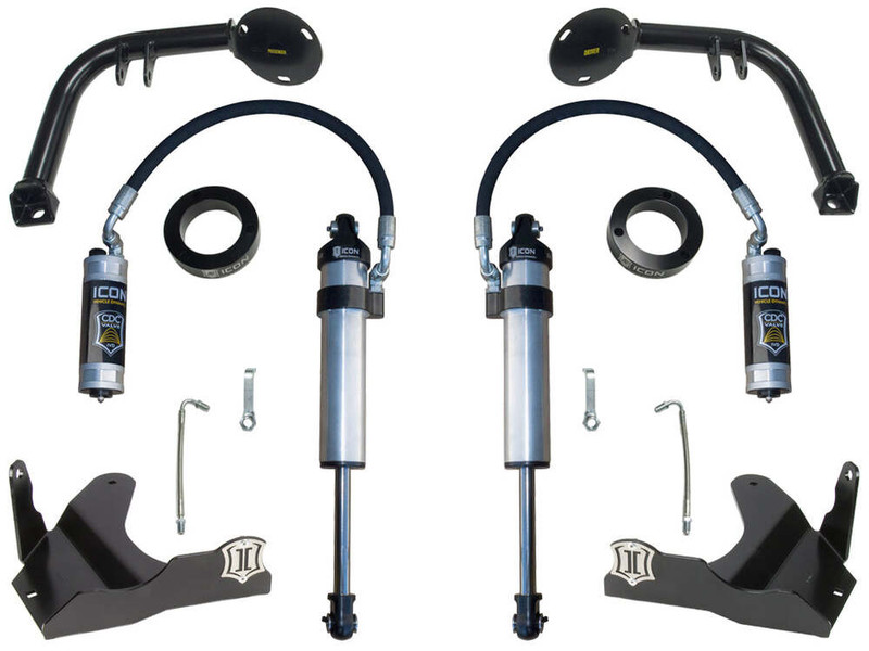 ICON Stage 2 S2 Secondary Shock Kit for 03-09 4Runner, 07-09 FJ Cruiser, 05-15 Tacoma - K53112
