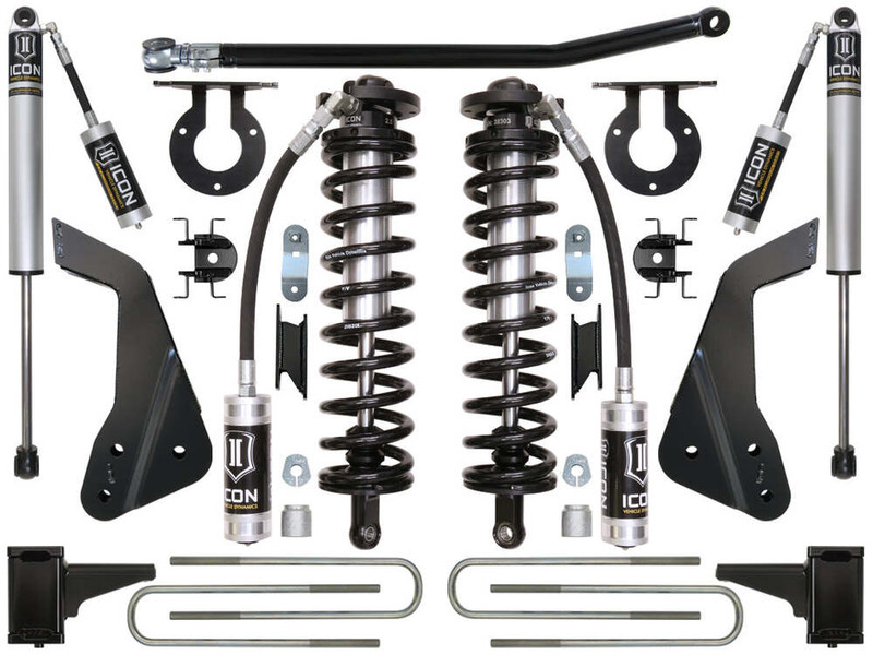 ICON 4-5.5" Lift, Stage 1 Coilover Conversion System for 08-10 F-250/350 Super Duty - K63121