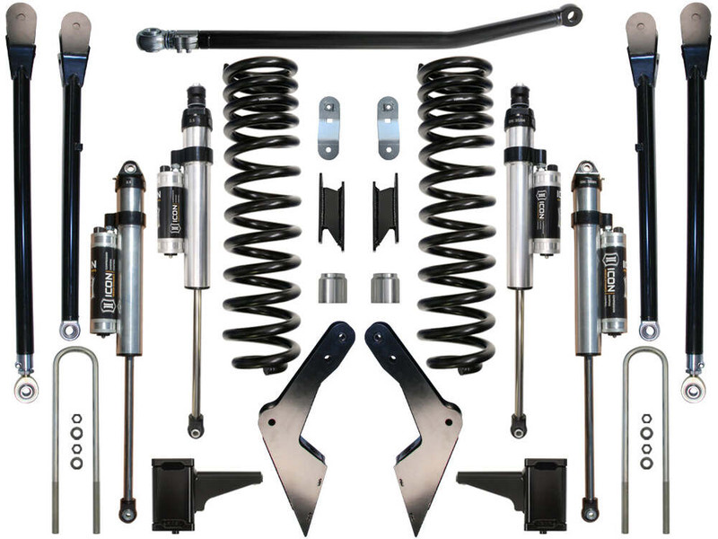 ICON 4.5" Lift, Stage 4 Suspension System for 08-10 F-250/350 Super Duty - K64553