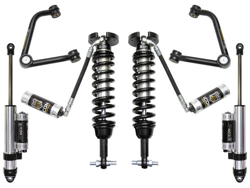ICON 1.5-3.5" Lift, Stage 4 Suspension System, Tubular for 19-26 Silverado/Sierra 1500 - K73064T