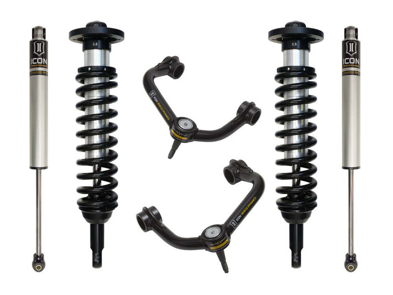 ICON 0-2.63" Lift, Stage 2 Suspension System, Tubular for 09-13 F-150 4WD - K93002T