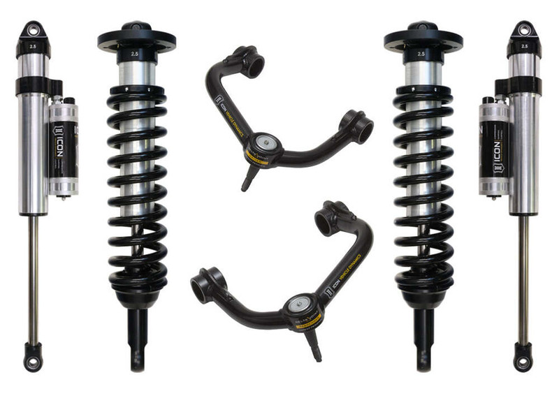 ICON 0-2.63" Lift, Stage 4 Suspension System, Tubular for 04-08 F-150 2WD - K93033T