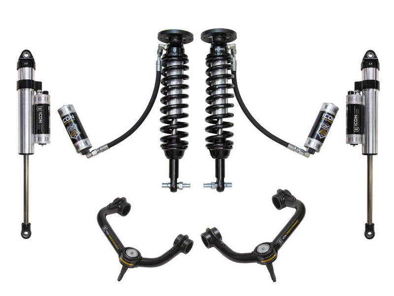 ICON 1.75-2.63" Lift, Stage 4 Suspension System, Tubular for 14 F-150 2WD - K93075T