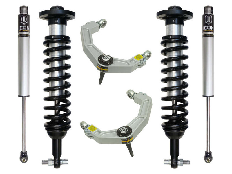 ICON 0-2.63" Lift, Stage 2 Suspension System, Billet UCA for 15-20 F-150 4WD - K93082