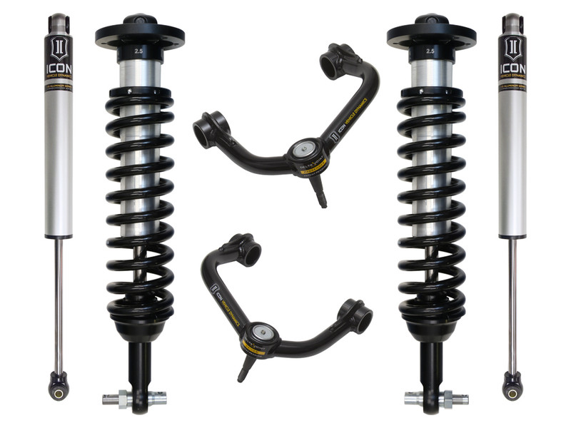 ICON F-150 4wd 0-2.63" Stage 2 Suspension System, Tubular - K93082T