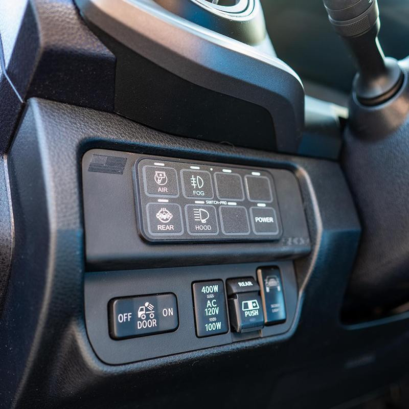 SDHQ Switch-Pros SP-9100 OEM Keypad Mount - 2016-2019 Tacoma