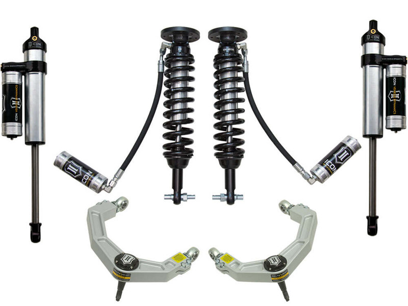 ICON 1.75-2.63" Lift, Stage 4 Suspension System, Billet UCA for 14 F-150 4WD - K93064