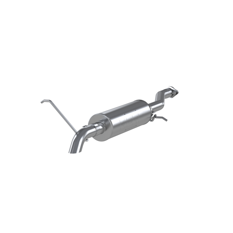 MBRP 2.5 Inch Cat Back Exhaust System Before Axle Turn Down For 04-12 Colorado/Canyon Extended/Crew Cab Short Bed Aluminized Steel - S5052AL