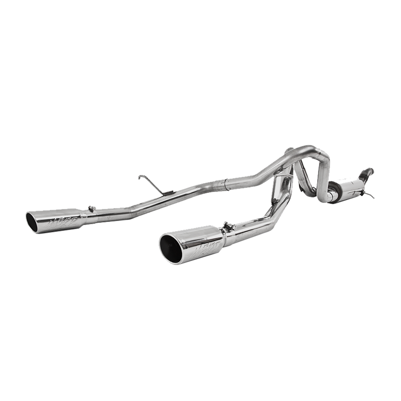 MBRP Cat Back Exhaust System Dual Rear 409 For 09-12 Colorado/Canyon 5.3L V8 Extended Cab/Crew Cab Short Bed - S5074409