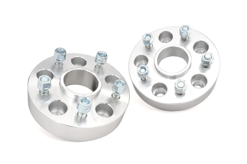 Rough Country 2 in. Wheel Spacers, 5x5 for Jeep Gladiator JT 20-23/Wrangler JL 18-23 - 10085