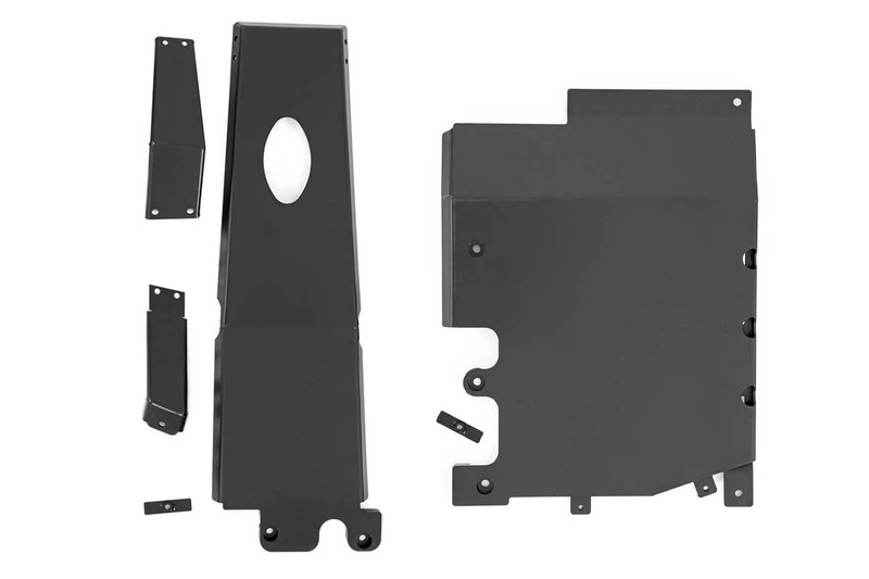 Rough Country Skid Plate Combo, Engine, T-Case for Jeep Wrangler JL 18-19, 3.6L - 10616