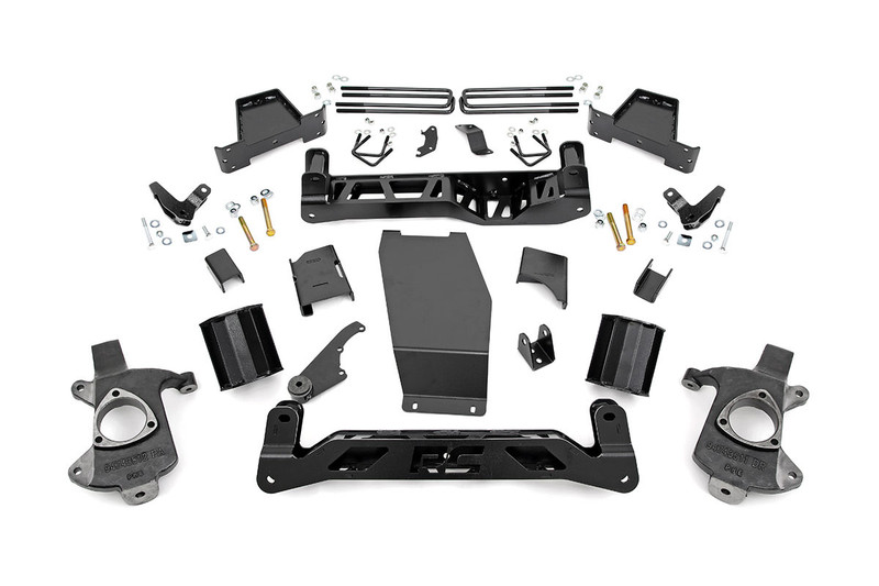 Rough Country 6 in. Lift Kit, Magneride, Cast Steel for GMC Sierra 1500 14-18 - 18400