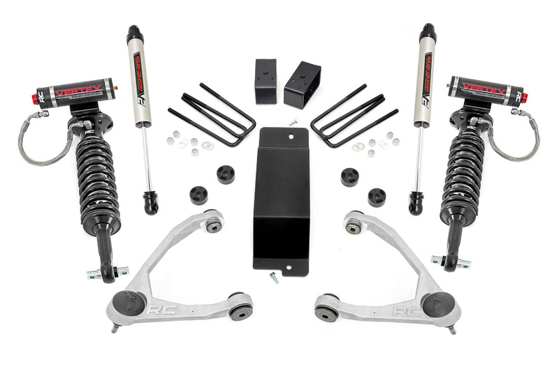 Rough Country 3.5 in. Lift Kit, Forged UCA, Vertex/V2 for Chevy/GMC 1500 07-16 - 19457