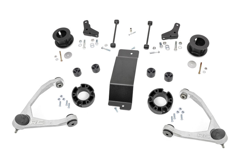 Rough Country 3.5 in. Lift Kit, Forged UCA for Chevy Avalanche 1500 07-13 - 20601
