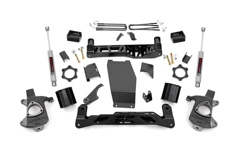Rough Country 5 in. Lift Kit, Cast Steel for Chevy/GMC 1500 14-18 - 22330