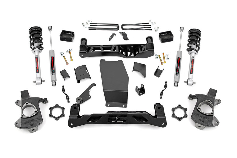 Rough Country 5 in. Lift Kit, N3 Struts, Cast Steel for Chevy/GMC 1500 14-18 - 22333