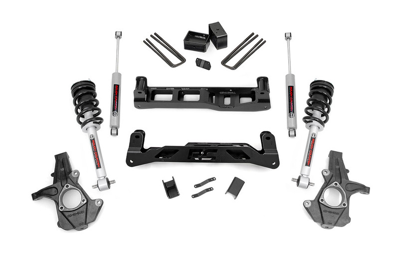 Rough Country 5 in. Lift Kit, N3 Struts, Cast Steel for Chevy/GMC 1500 14-17 - 24733